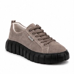 SNEAKERSY DAMSKIE GOODIN PREMIUM TAUPE NA GRUBEJ PODESZWIE