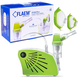 Inhalator pneumatyczno-tłokowy, dla dzieci i dorosłych FLAEM Ghibli