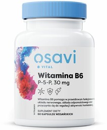 Osavi - Witamina B6 P5P 30mg - 60