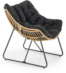 Fotel wypoczynkowy whisper rattanowy halmar