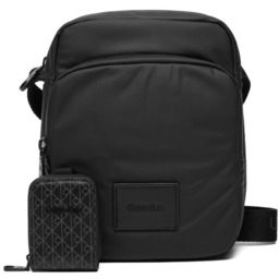 Saszetka Calvin Klein Puffer Utility Reporter LV04D3200G Czarny