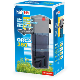 Filtr wewnętrzny do akwarium HAPPET Orca 350, 4