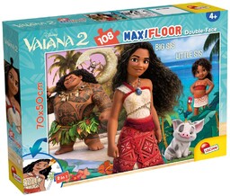 Lisciani, puzzle DF maxifloor, Vaiana 2, 108 elementów