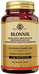 SOLGAR Błonnik, 120 kapsułek