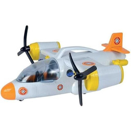 Simba 109252615038 Strażak Sam Samolot ratunkowy światło, dźwięk,