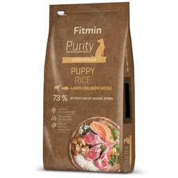 Karma dla psów FITMIN Dog Purity Puppy, ryż,