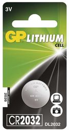 GP Lithium Battery CR2032 1 pc