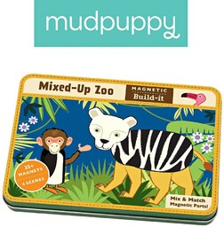 Mudpuppy, puzzle, Las tropikalny, świecące w ciemności ,