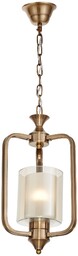 LAMPA WISZĄCA LOFT MOSIĘŻNA ATLANTA W1 LUMINA DECO