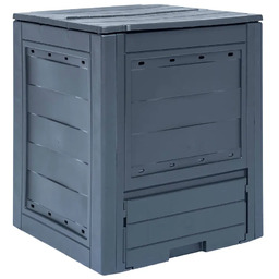 Elior Pojedynczy szary kompostownik ogrodowy N2-S05