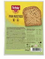CHLEB WIEJSKI PAN RUSTICO BEZGLUTENOWY 250G /SCHAR