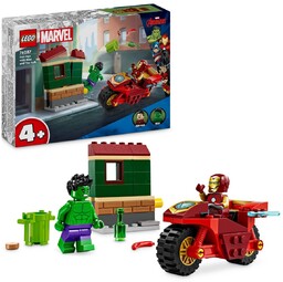LEGO Super Heroes Marvel, Iron Man z motocyklem