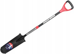 Łopata Szpadel Drenarski Sadowniczy Długi 128cm Wąski Mocny