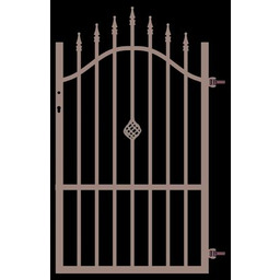 Furtka Darek 0,9 m prawa