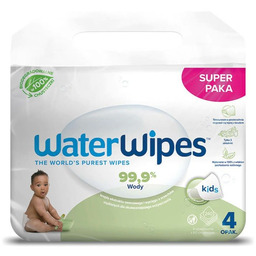 WATERWIPES Soapberry chusteczki nawilżane dla dzieci 4x60szt.
