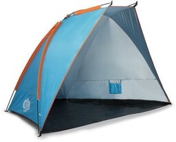 NILS CAMP NC8030 NIEBIESKI NAMIOT PLAŻOWY 260x120x120 CM