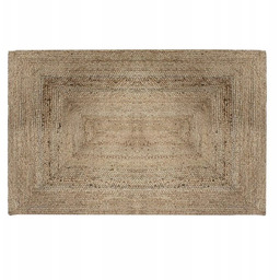 Dywan Jutowy 120x170cm Naturalny w stylu boho