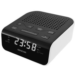Sencor SRC 136 WH Budzik radiowy