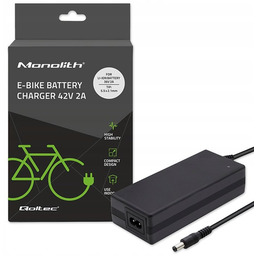 Ładowarka Qoltec do baterii roweru elektrycznego 36V 42V