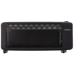 Grzejnik konwektorowy elektryczny Raven EGK002B 750 1500W Czarny