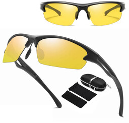 Stylion Rozjaśniające okulary do Jazdy Nocą dla kierowców
