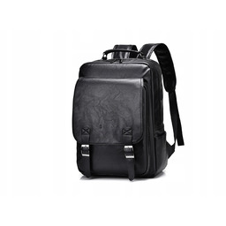 Plecak Baltan Classic 15,6" Czarny Ekoskóra Miejski