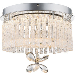 Globo Plafon Mathilda 68397-12 z kryształkami LED 12W