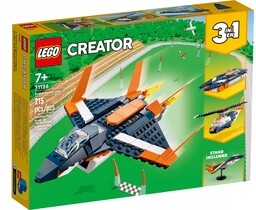 Lego Creator 3 w 1 31226 Odrzutowiec Naddźwiękowy