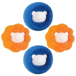 Kule Do Prania Gąbki Antykłaczki Czyścik Do Usuwania