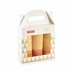 Zwoltex Komplet ścierek kuchennych Gold tree 3 szt