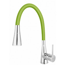 Bateria Kuchenna Zlewozmywakowa Ferro Zumba II Zielona Chrom