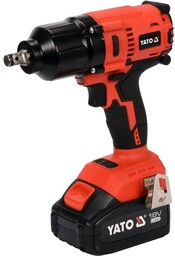 Yato KLUCZ UDAROWY BEZSZCZOTKOWY 18V, 1/2'', 700NM -