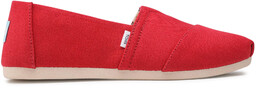 Tenisówki Toms Alpargata 10017743 Czerwony