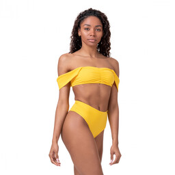 NEBBIA Miami Retro Bikini górna część Yellow M
