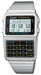 ZEGAREK MĘSKI CASIO VINTAGE DATABANK DBC-611-1D + BOX