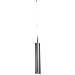 Designerska lampa wisząca czarna - Tuba Small