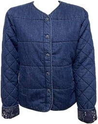 OXBOW Damska sukienka płaszczowa M2juliet niebieski Denim FR