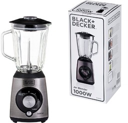 Black&Decker, Blender kielichowy BXJB1000E (1000W), czarny
