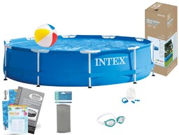 Basen Intex 305x76 Ogrodowy Stelażowy 28200 8w1