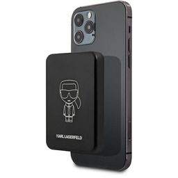 Karl Lagerfeld Powerbank indukcyjny KLPBMSOIBK 3000mAh MagSafe