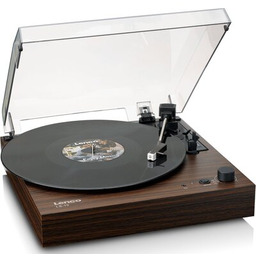LENCO Gramofon LS-15WD Drewno, Manualny, Napęd paskowy, Bluetooth,