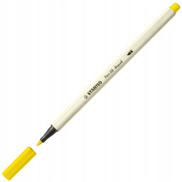 Pisak pędzelkowy Pen68 Brush Cytrynowo żółty Stabi