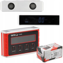 Poziomnica Elektroniczna Kieszonkowa Yato Magnetyczna Akumulator Usb-c