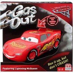 Auta Gas Out Cars 3, gra, Mattel