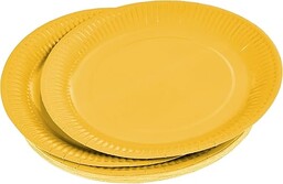 Homéa, Zestaw 20 talerzy kartonowych D23Cm Witamina Żółta