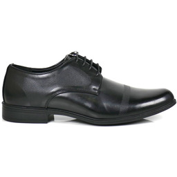 MĘSKIE BUTY WIZYTOWE ELEGANCKIE PANTOFLE BADOXX 472 CZARNE