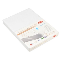 Matex Podkład higieniczny 100x200 jersey biały paroprzepuszczalny wodoodporny