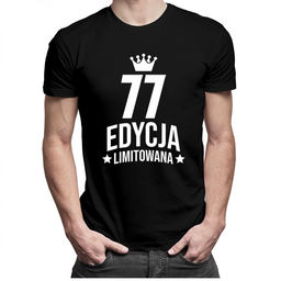 77 lat Edycja Limitowana - męska koszulka