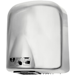 Suszarka do rąk Sanitario 1650 W, stal nierdzewna