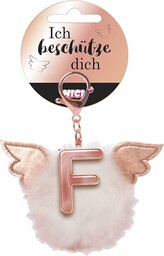 NICI 46975 zawieszka do torebki pompon ochronny litera